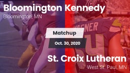 Matchup: Kennedy  vs. St. Croix Lutheran  2020