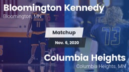 Matchup: Kennedy  vs. Columbia Heights  2020