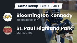 Recap: Bloomington Kennedy  vs. St. Paul Highland Park  2021
