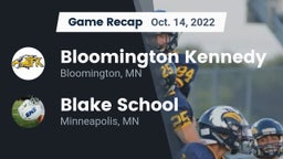 Recap: Bloomington Kennedy  vs. Blake School 2022