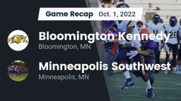 Recap: Bloomington Kennedy  vs. Minneapolis Southwest  2022