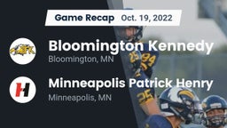 Recap: Bloomington Kennedy  vs. Minneapolis Patrick Henry  2022