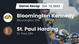 Recap: Bloomington Kennedy  vs. St. Paul Harding  2023