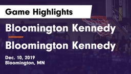 Bloomington Kennedy  vs Bloomington Kennedy  Game Highlights - Dec. 10, 2019