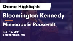 Bloomington Kennedy  vs Minneapolis Roosevelt Game Highlights - Feb. 13, 2021