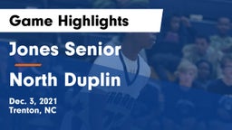 Jones Senior  vs North Duplin  Game Highlights - Dec. 3, 2021