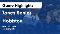 Jones Senior  vs Hobbton Game Highlights - Dec. 10, 2021