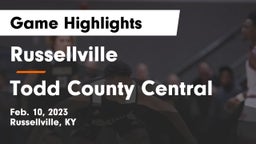 Russellville  vs Todd County Central  Game Highlights - Feb. 10, 2023