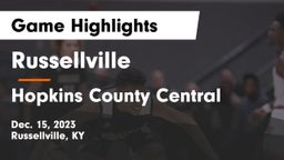 Russellville  vs Hopkins County Central  Game Highlights - Dec. 15, 2023