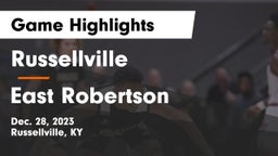 Russellville  vs East Robertson  Game Highlights - Dec. 28, 2023