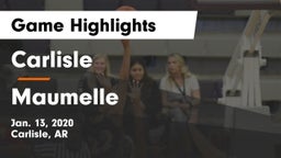 Carlisle  vs Maumelle  Game Highlights - Jan. 13, 2020