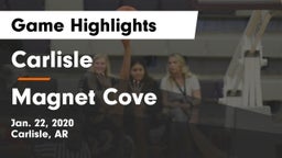 Carlisle  vs Magnet Cove  Game Highlights - Jan. 22, 2020