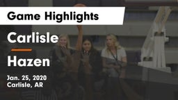 Carlisle  vs Hazen  Game Highlights - Jan. 25, 2020