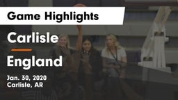 Carlisle  vs England  Game Highlights - Jan. 30, 2020