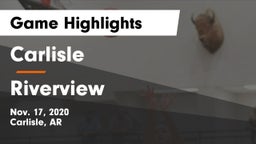 Carlisle  vs Riverview  Game Highlights - Nov. 17, 2020