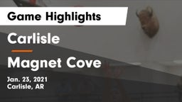 Carlisle  vs Magnet Cove  Game Highlights - Jan. 23, 2021