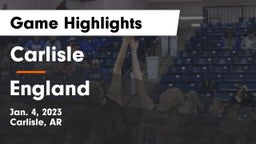 Carlisle  vs England  Game Highlights - Jan. 4, 2023