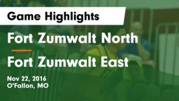 Fort Zumwalt North  vs Fort Zumwalt East  Game Highlights - Nov 22, 2016