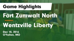 Fort Zumwalt North  vs Wentzville Liberty  Game Highlights - Dec 10, 2016