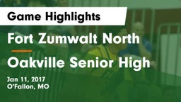 Fort Zumwalt North  vs Oakville Senior High Game Highlights - Jan 11, 2017