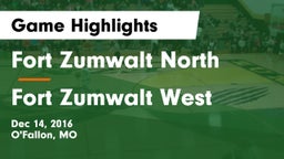 Fort Zumwalt North  vs Fort Zumwalt West  Game Highlights - Dec 14, 2016