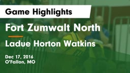 Fort Zumwalt North  vs Ladue Horton Watkins  Game Highlights - Dec 17, 2016