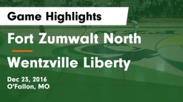 Fort Zumwalt North  vs Wentzville Liberty  Game Highlights - Dec 23, 2016