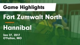 Fort Zumwalt North  vs Hannibal  Game Highlights - Jan 27, 2017