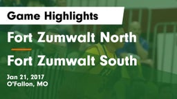 Fort Zumwalt North  vs Fort Zumwalt South  Game Highlights - Jan 21, 2017