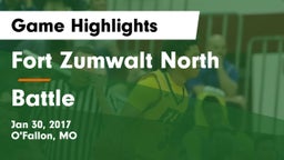 Fort Zumwalt North  vs Battle  Game Highlights - Jan 30, 2017