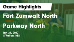 Fort Zumwalt North  vs Parkway North  Game Highlights - Jan 24, 2017