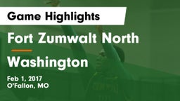 Fort Zumwalt North  vs Washington  Game Highlights - Feb 1, 2017