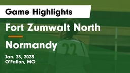 Fort Zumwalt North  vs Normandy  Game Highlights - Jan. 23, 2023