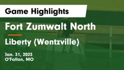 Fort Zumwalt North  vs Liberty (Wentzville)  Game Highlights - Jan. 31, 2023