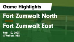 Fort Zumwalt North  vs Fort Zumwalt East  Game Highlights - Feb. 10, 2023