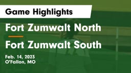 Fort Zumwalt North  vs Fort Zumwalt South  Game Highlights - Feb. 14, 2023