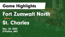 Fort Zumwalt North  vs St. Charles  Game Highlights - Dec. 23, 2023