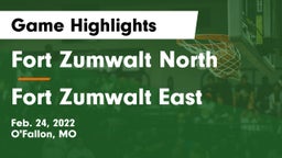 Fort Zumwalt North  vs Fort Zumwalt East  Game Highlights - Feb. 24, 2022