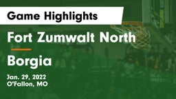 Fort Zumwalt North  vs Borgia Game Highlights - Jan. 29, 2022