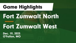 Fort Zumwalt North  vs Fort Zumwalt West  Game Highlights - Dec. 19, 2023