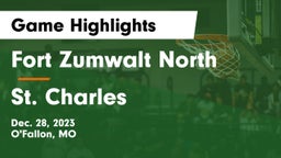 Fort Zumwalt North  vs St. Charles  Game Highlights - Dec. 28, 2023
