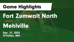 Fort Zumwalt North  vs Mehlville  Game Highlights - Dec. 27, 2023