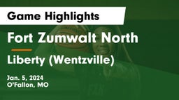 Fort Zumwalt North  vs Liberty (Wentzville)  Game Highlights - Jan. 5, 2024