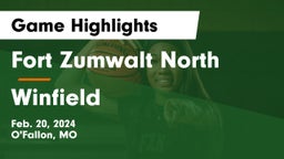 Fort Zumwalt North  vs Winfield  Game Highlights - Feb. 20, 2024