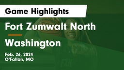 Fort Zumwalt North  vs Washington  Game Highlights - Feb. 26, 2024