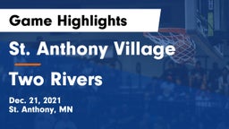 St. Anthony Village  vs Two Rivers  Game Highlights - Dec. 21, 2021
