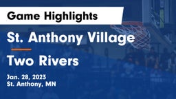 St. Anthony Village  vs Two Rivers  Game Highlights - Jan. 28, 2023