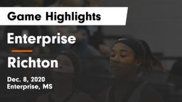 Enterprise  vs Richton  Game Highlights - Dec. 8, 2020