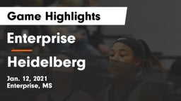 Enterprise  vs Heidelberg  Game Highlights - Jan. 12, 2021