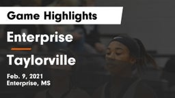 Enterprise  vs Taylorville  Game Highlights - Feb. 9, 2021
